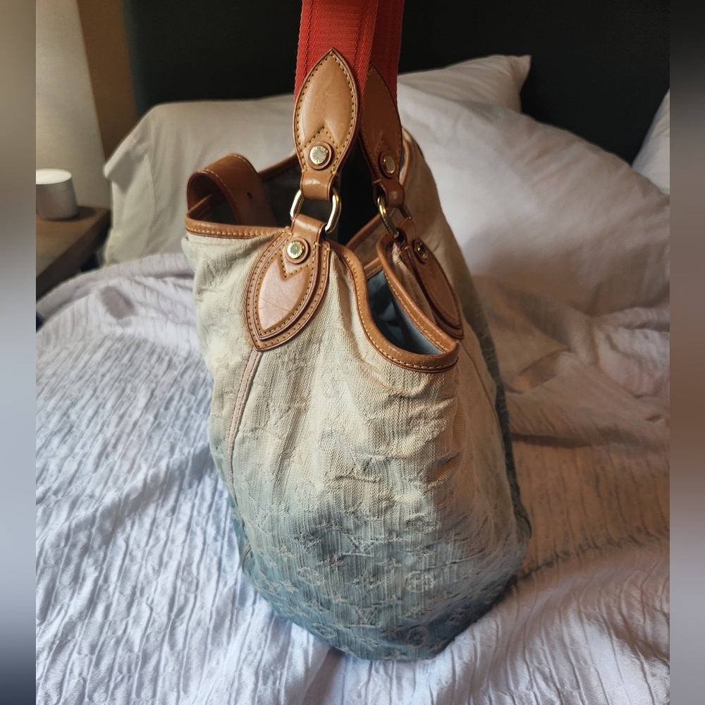 Louis Vuitton Denim Sunbeam Bleu Monogram Bag - Picture 8 of 16